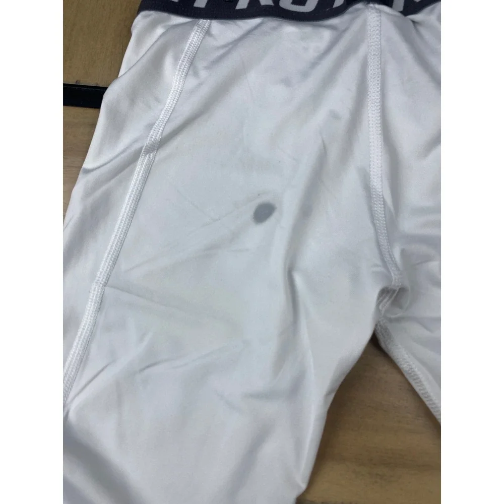 Nike Pro Dri-FIT Training Tights Compression Athletic White Kids‎ Medium